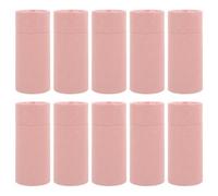 HONMEET 10pcs Cylindrical Paper Tube Packaging Box for 50ml Essential Oil Bottles and Lip Balm with Lid, round Cardboard Tubes for Longterm Storage, Stylish and Minimalist Design Suitable