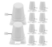 HONMEET 10pcs DIY Clockwork Legged Robot Replacement Movements for Walking Animal Mechanisms Compact Wind-up Accessories for Clay Models and Repair