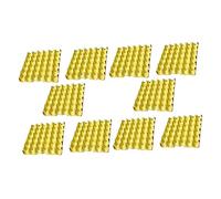 HONMEET 10pcs Egg Trays Household Egg Containers Kitchen Holders Storage Box Simple Fashionable Fridge Organizer