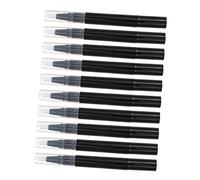 HONMEET 10pcs Empty Nail Oil Pens with Brush Tip Refillable Cosmetic Containers for Cuticle Oil Eyelash Growth Liquids and Diy Nail Art