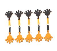 HONMEET 10pcs Plastic Hand Clappers for Lightweight Portable Cheering Noise Makers for Football Sporting Events Birthday Parties and Family Gatherings Safe Reusable Fun