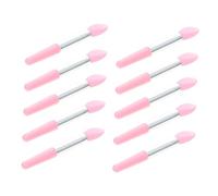 HONMEET 10pcs Silicone Lip Brush Makeup Brush for Eyeshadow Angled Makeup for Women