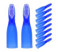 HONMEET 10pcs Soft Bristle Mini Toothbrushes for Prison Use with Short Handle, Portable Small Tooth Brushes for Oral Cleaning and Anti-self- Safety