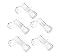 HONMEET 10pcs Transparent Lip Balm Tubes Portable Empty Lipstick Containers for Lightweight and Storage for Women and Girls