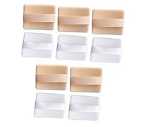 HONMEET 10pcs Ultra Washable Body Powder Puff Makeup Sponges for Elf Powder Face Body for Women