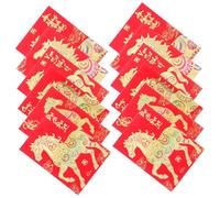 HONMEET 120pcs Vietnamese Horse Year Red Envelopes Lucky Money Packets Thick Paper for Lunar Year Spring Festival Birthday Wedding Traditional with Unique Design