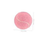 HONMEET 12pcs High Elasticity Tennis Balls for Training and Play Lightweight Practice Balls for Beginner Indoor Outdoor Tennis Playground Use