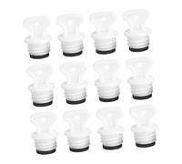 HONMEET 12pcs Leakproof Hot Water Bottle Stoppers Rubber Sealing Plugs Fit Replacement for Thermal Water Bags Heat Resistant Caps for Winter Warmth and Comfort