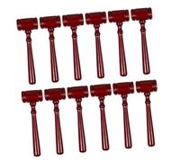 HONMEET 12pcs Mini Wooden Judge Gavels Realistic Hammers for Roleplaying Enhances Motor Skills Legal Favor for Aspiring Lawyers and Courtroom Costume Accessories