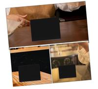 HONMEET 12PCS Small Chalkboard Signs Tabletop Mini Chalkboard for Wedding Buffet Party Bakery Reusable Clean Sturdy Metal Texture Blackboard Place Card Stand