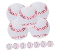 HONMEET 12pcs Soft PU Baseballs for Training and Competition Flexible Lightweight Practice Balls for Teenagers and Adults Safe Indoor Outdoor Use with Impact Resistance and Elasticity