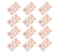 HONMEET 12pcs Tattoo Cover Up Stickers: Skin Scar Concealer Patch - Breathable Invisible Scar Sheets for Birthmarks Acne Burn Dark Spots