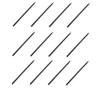HONMEET 12pcs Traditional Style Hairpin Ancient Chinese Hair Stick Making Material