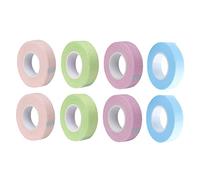 HONMEET 12rolls Breathable Eyelash Grafting Tape Lash Brow Lift Cluster Lashes Curl Adhesive Extension Kit