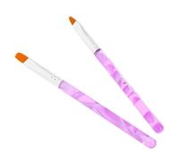 HONMEET 14pcs Nail Art Brush Uv Gel French Nails Includes Builder Brush Painting Pens for Salon Home Use Easy to Clean Vibrant Colors for Patterns Glitter Decor