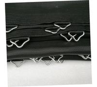 HONMEET 15pcs Metal Trampoline Triangle Buckles for Mat Repair Replacement Easy Installation Outdoor Trampoline Buckle Set Providing Stable Support and Performance