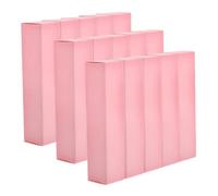 HONMEET 15pcs Pink Paper Lipstick Boxes for Lip Gloss and Balm Packaging Empty Wrapping Containers with Easy Assembly Stylish Minimalist Design for Cosmetic Presentation and Secure