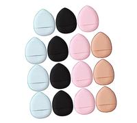 HONMEET 15pcs -shaped Makeup Puff Breathable Finger Cosmetic Tools for Small Makeup Applications for Wet Dry Use Skin-friendly Easy to Clean