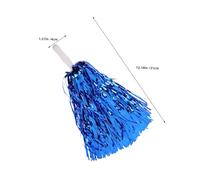 HONMEET 16pcs Cheerleading Balls Cheer Leader Pompoms Mini Pom Poms Cheerleading Dance Team Cheer Leading Party Spirit Party Supplies Spirit The Pet