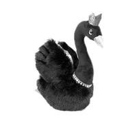 HONMEET 1Pc Black Swan Plush Doll Soft and Comfortable Bedroom Decoration Adorable for Premium with Filling Random Color