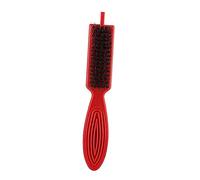HONMEET 1pc Multifunctional Comb Portable Hairdressing Tool for Home Barber Use Convenient Broken Hair Comb Dual-sided Small Brush for Hair Beard Red