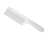 HONMEET 1pc Professional Hair Comb Anti Static Titanium Steel Barber Hairdressing Tool for Salon Use Silver Essential Hair Cutting Comb and Barber Accessories