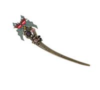 HONMEET 1pc Vintage Chinese Style Hair Stick Elegant Hair Clip for Women for Weddings and Special Occasions