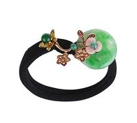 HONMEET 1pc Vintage Chinese Style Hair Tie for Girls Elegant and Simple Design for Ponytail and Bun Hairstyles Comfortable and Hair Accessory