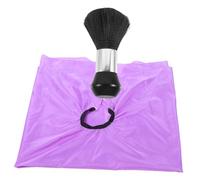 HONMEET 1set Hair Cutting Cape Barber Neck Duster Brush Hairdressing Apron for Men and Women Lightweight and Easy to Use for Hair Dyeing and Styling