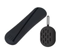 HONMEET 1set Makeup Brush Holder Sponge Organizer Compact Portable Storage Case for Travel Includes Makeup Brush Blender Cases for Cosmetics Beauty Tools