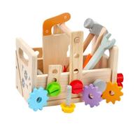 HONMEET 1Set Tool Set Repairing Kit Educational Construction for Boys and Household Learning Activity Develops Creativity and Hand Skills