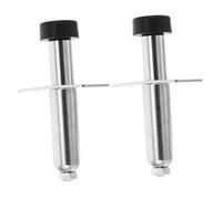 HONMEET 2 Pcs Car Trunk Lock Kit Stainless Steel Door Latch for Automotive Modifications Easy Installation Versatile Security for Doors and Trunks