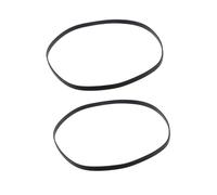 HONMEET 2 PCS Replacement Phonograph Belt Rubber Drive Belt for Vinyl Record Player Turntable Accessory Compact Reduces Noise
