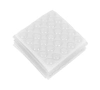 HONMEET 200 Pcs Transparent Soft Silicone Door Bumpers Clear Adhesive Sound Dampening Pads for Cabinets Refrigerator and Doors Quiet Close Anti-Collision Cushions Easy Stick Installation