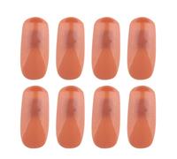 HONMEET 200Pcs Nail Art Training Sticker Fake Nail Exercise Tips for Professional Use, with Quick-Drying Feature, 2 Bags of 100Pcs Each