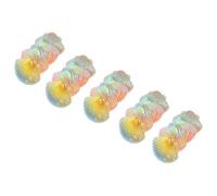HONMEET 20Pcs Gradient Color Shell Phone Case Ornaments DIY Craft Accessories Handmade Phone Cover Decorations for Gift and Personalization Random Color