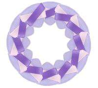 HONMEET 20pcs Mini Triangle Powder Puff Set with Dual Ribbons, Soft Crystal Velvet Face Sponge for Foundation Blending and Loose Powder Application, Travel-friendly Women’s Makeup Tool