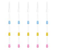 HONMEET 20pcs Multi-functional Silicone Droppers for Boys and Girls Accurate Liquid Medicine Dispenser Measurement Marks for Feeding Candy Making and Eyedropper Use