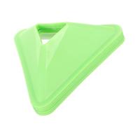 HONMEET 20pcs Soccer Cones for Training Triangular Plastic Football Agility Markers with Stable Base for Basketball Running Drills and Sports Practice