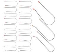 HONMEET 24pcs Hot Roller Accessories Kit Roller Clips Clamp for Hair Hot Curler Clips Easy to Use