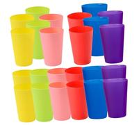 HONMEET 24Pcs Stack Cups for Educational Hand-eye Coordination Challenge Interactive Game with Cups for Party Travel and Early Learning