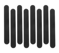 HONMEET 25 pcs Black Plastic Oral Care Tongue Depressors Disposable Tongue Scraper Sticks Ergonomic Design for Laboratory and Professional Use