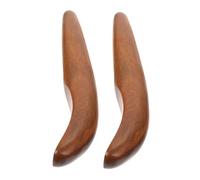 HONMEET 2pcs Acupuncture Point Sticks for Home Massage Rounded Edges for Safe Use Foot and Body Reflexology Rods to Circulation and Tension