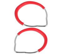HONMEET 2pcs Bright Colorful Fitness Rings for Outdoor Play Muscle Development Coordination Training Home Gym Accessories