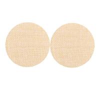 HONMEET 2pcs Fabric Spotlight Covers Round Lampshades, Pendant Light Barriers and Lamp Shade Diffusers, Easy to Match, Prevent Eye Glare, for DIY Light Accessories and Chandeliers