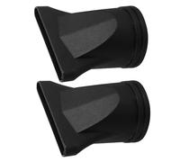 HONMEET 2pcs Hair Dryer Concentrator Attachment for Salon Styling Precision Airflow Nozzle for Curly Hair Plastic Blow Dryer Nozzle with Diameter for Accurate Hairdressing