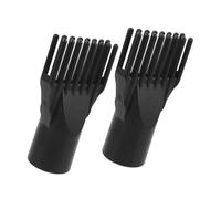 HONMEET 2pcs Hair Dryer Nozzle Comb Styling Tool for Straightening Detangling Durable Abs Material Lightweight High Temperature Resistant for Curly Natural Hair