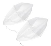 HONMEET 2pcs Hand Throw Parachute Outdoor Slow Falling Plaything for Enhancing Creativity and Motor Skills with White String Design