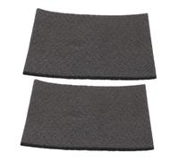 HONMEET 2Pcs High Temperature Graphite Carbon Felt Blanket Soft Fireproof Insulation for Vacuum Furnace Industrial Use Heat Retardant Torch Accessory