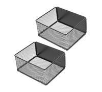 HONMEET 2pcs Magnetic Fridge Side Hanging Basket Heavy Duty Storage Rack Space-saving Organizer for Onions Garlic Ginger Kitchen Refrigerator Magnetic Shelf
